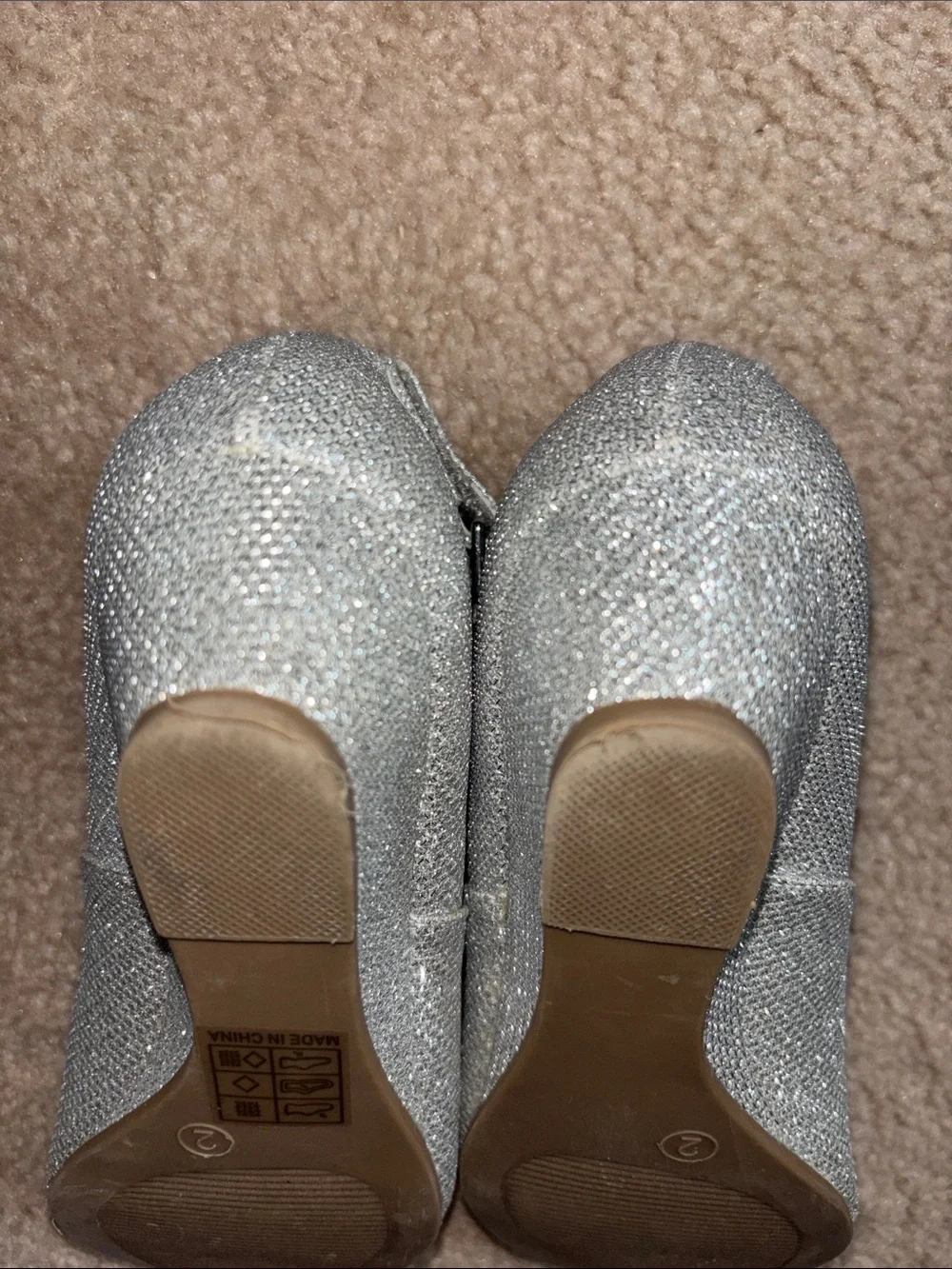 Girls sparkle shoes
